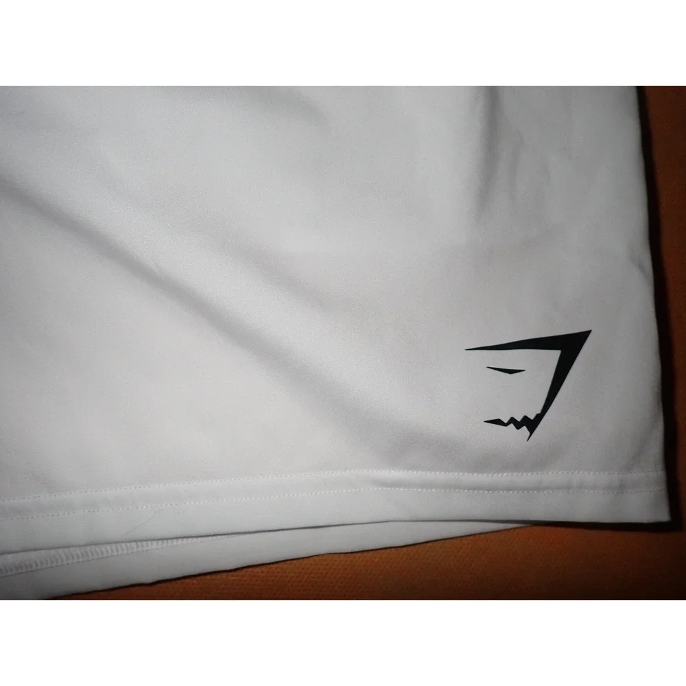 Gymshark Men's White Athletic Gym Training Shorts XL